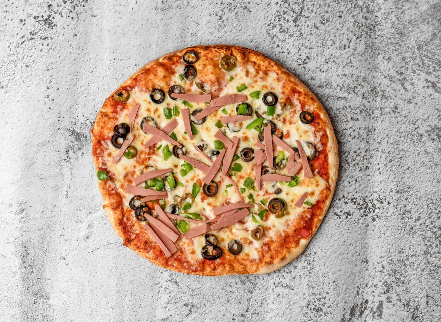 Mortadella Pizza
