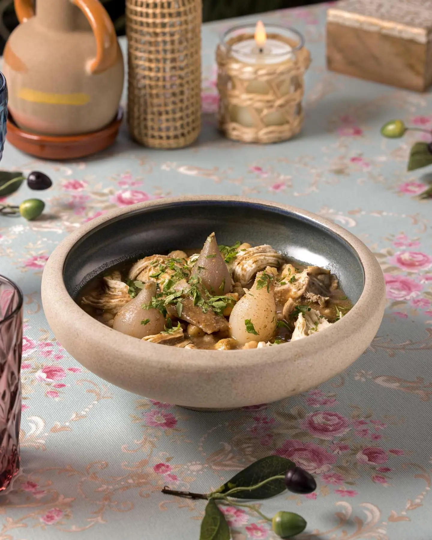 Chicken Moghrabieh