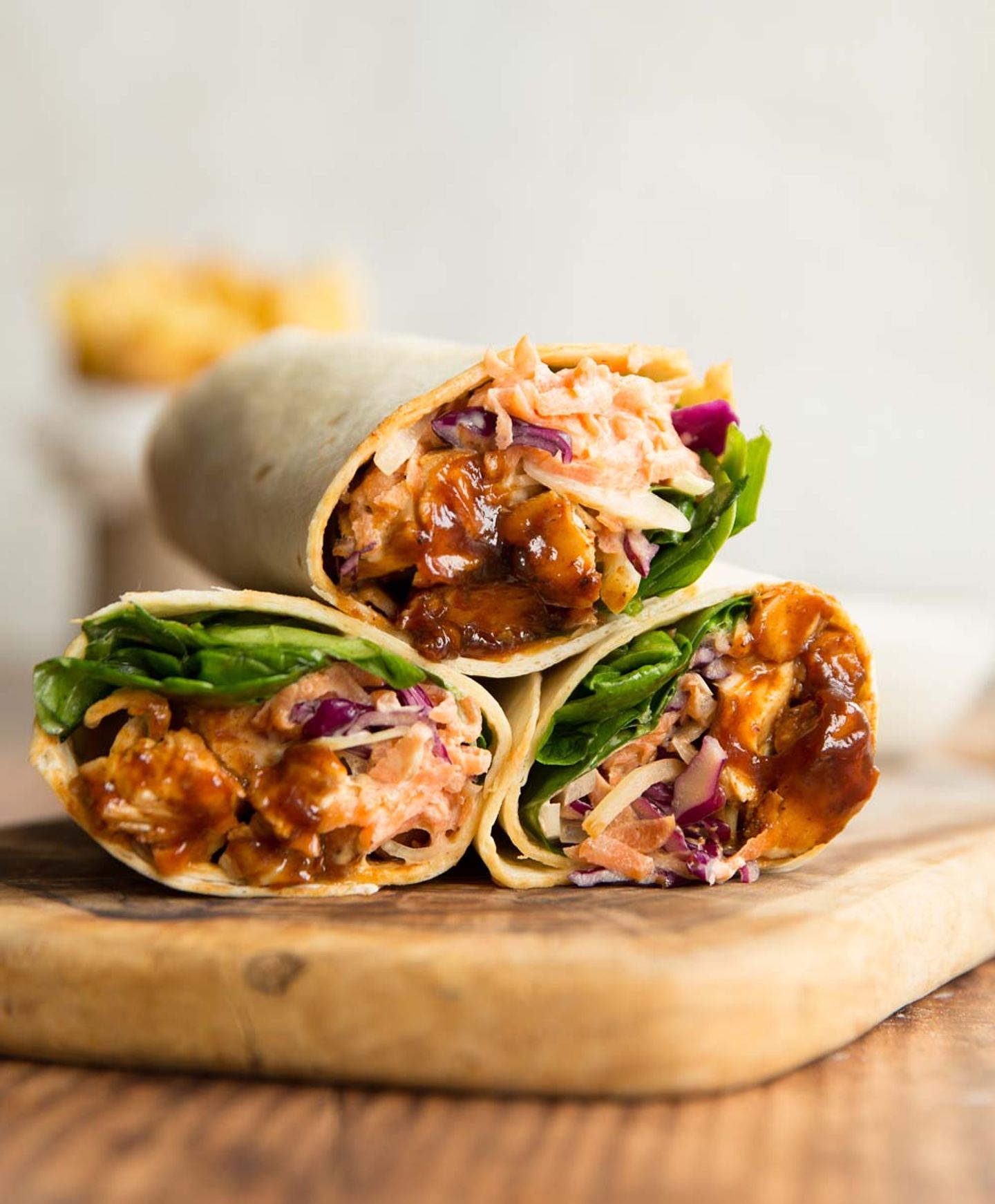 Chicken Bbq Sauce Roll