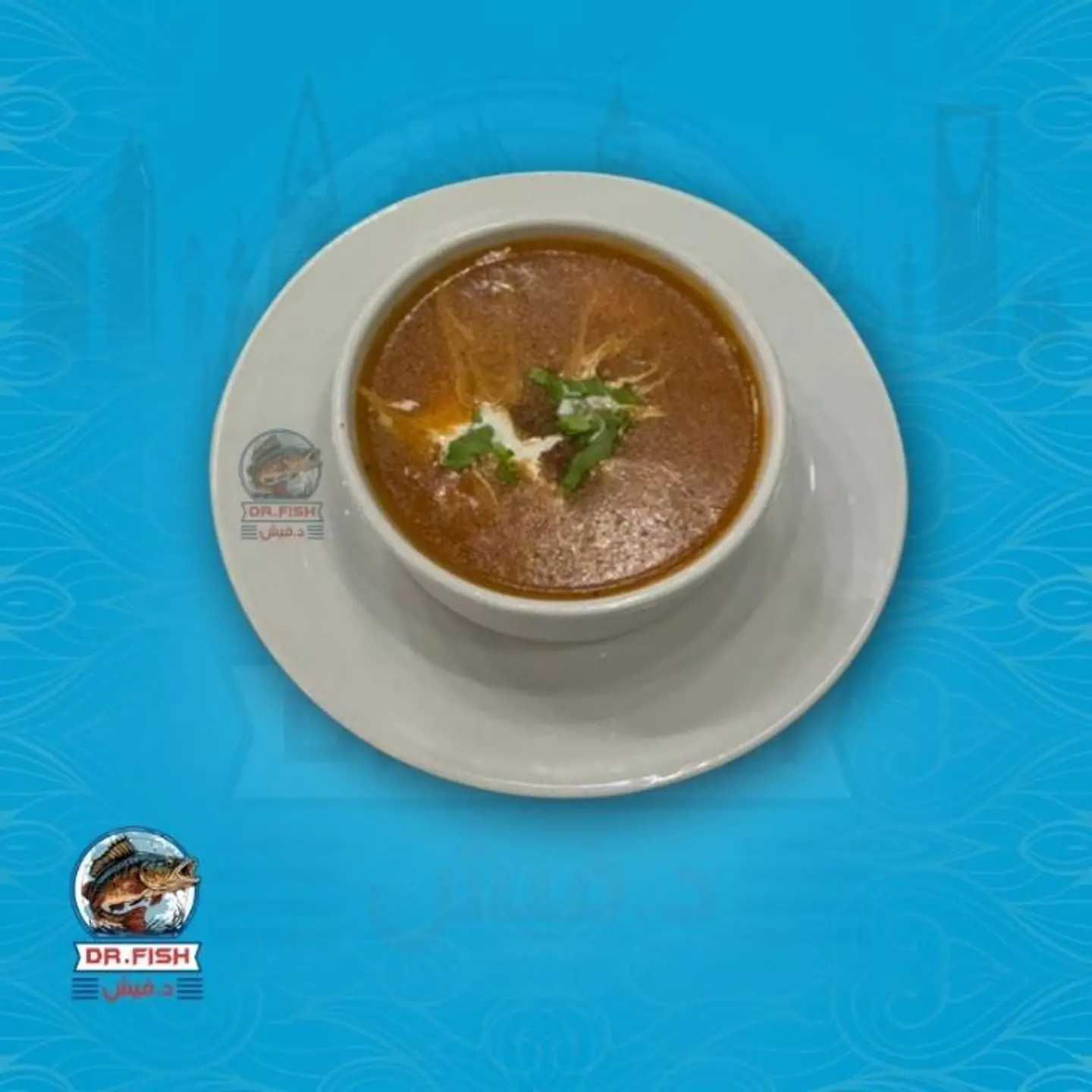 شوربة جمبري صوص أحمر