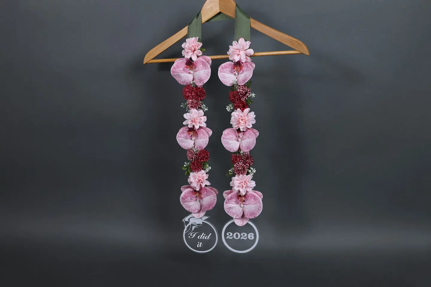 Pink Graduation Garland