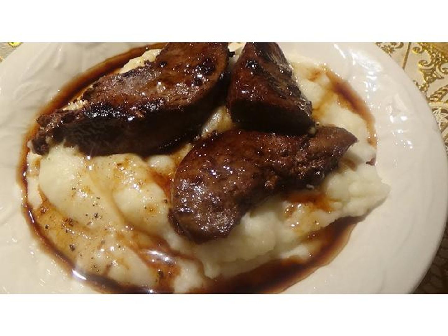 Fried Liver Plate