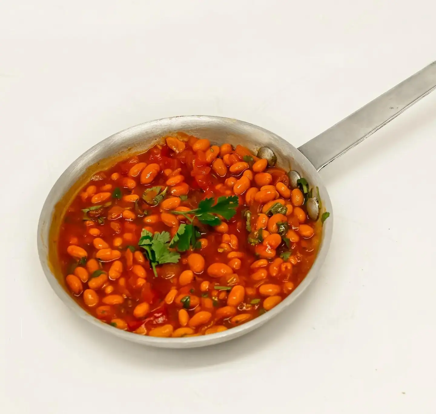 فاصوليا سادة مع حبة تميس