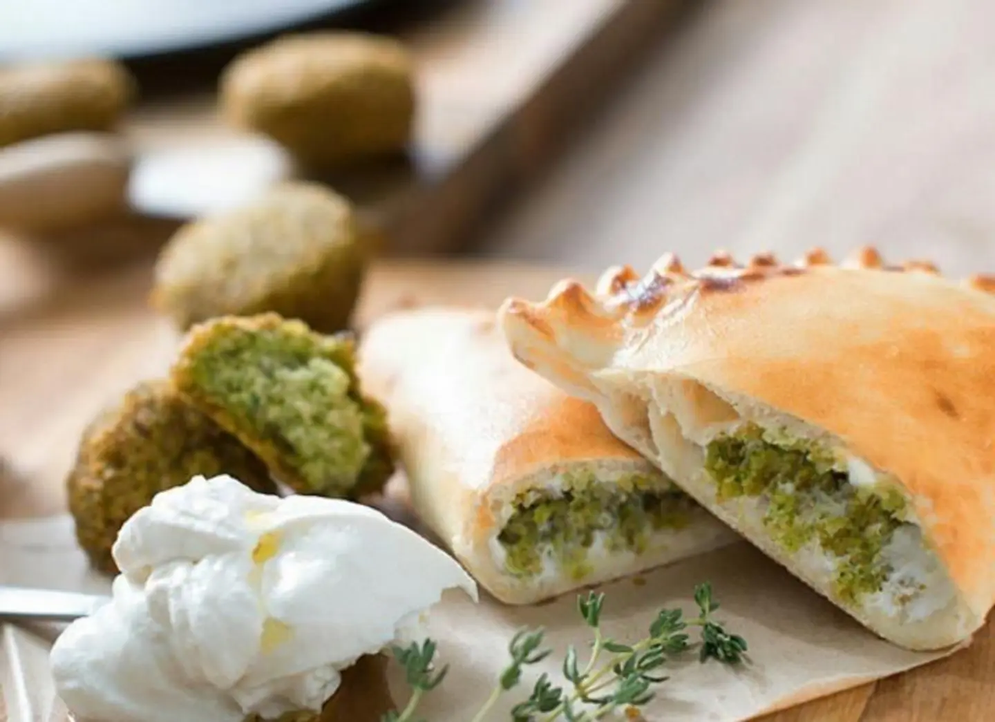 سبانخ باللبنة