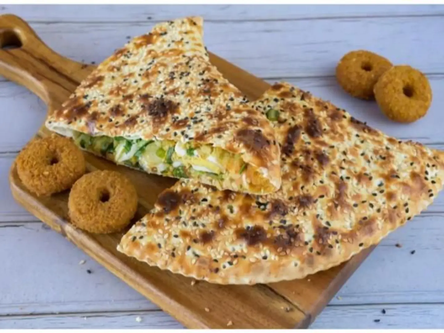 Two Cheese Falafel Pie