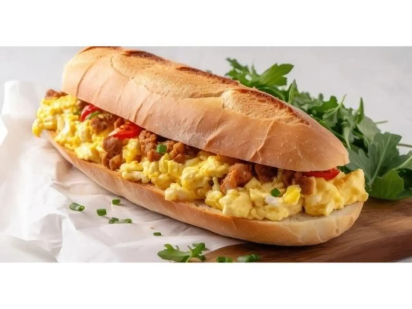 Shakshouka Samoli Sandwich