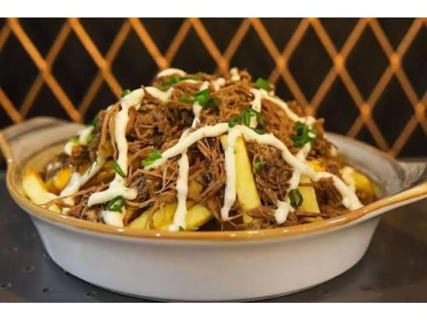 ميتزون فرايز لحمه