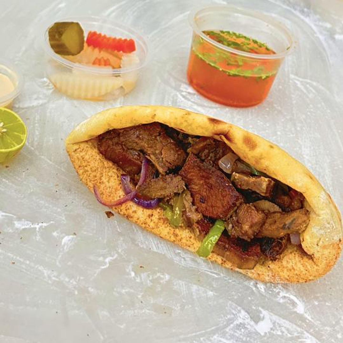 Beef Head Sandwich