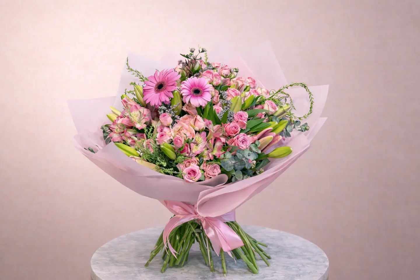 بوكيه رحيق الورد