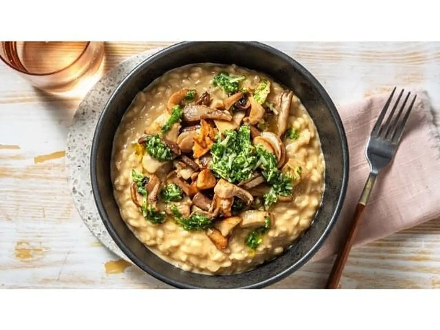 روزيتو الترافل بالمشروم البورتابيلا