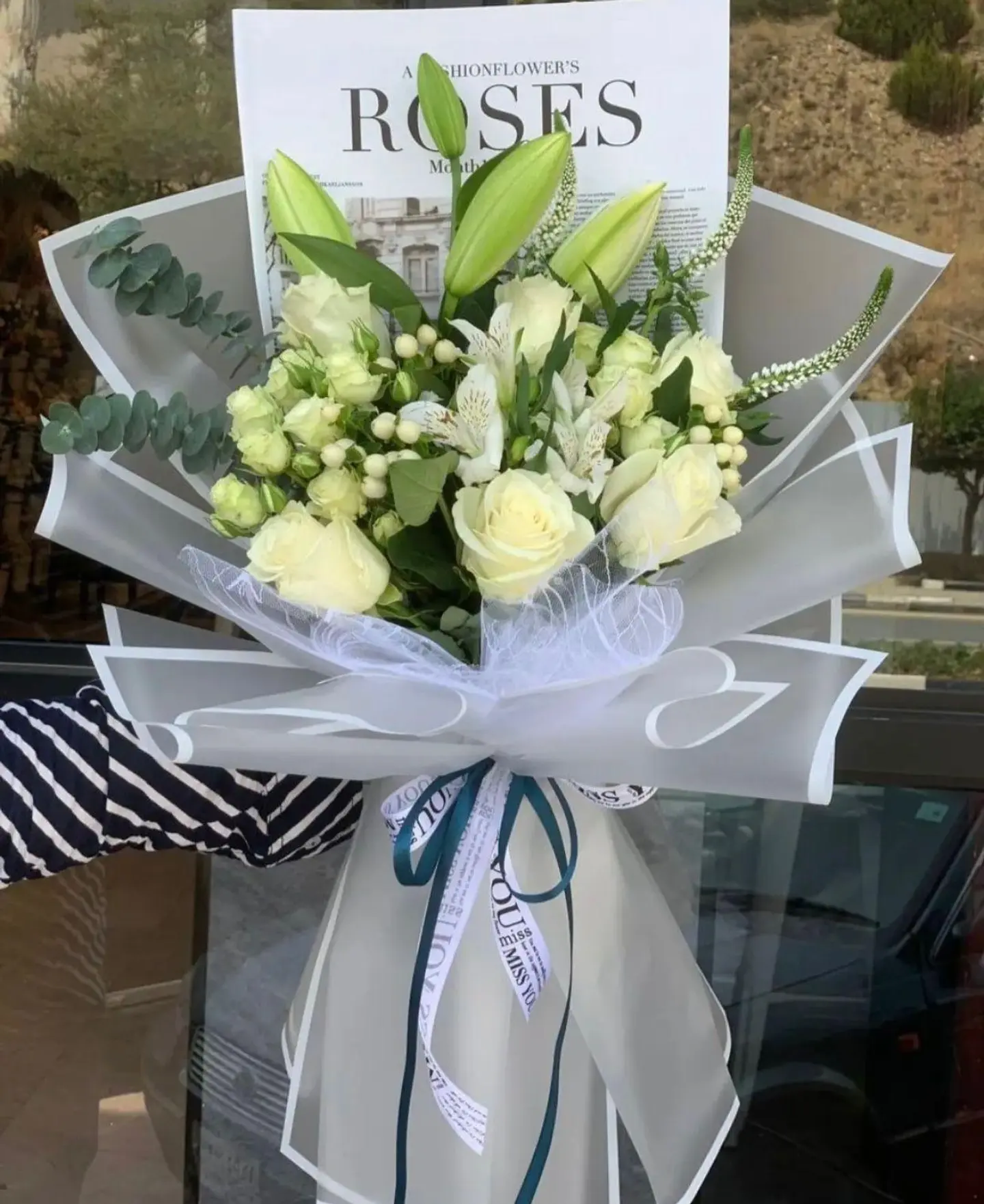 بوكيه ورد بيلا