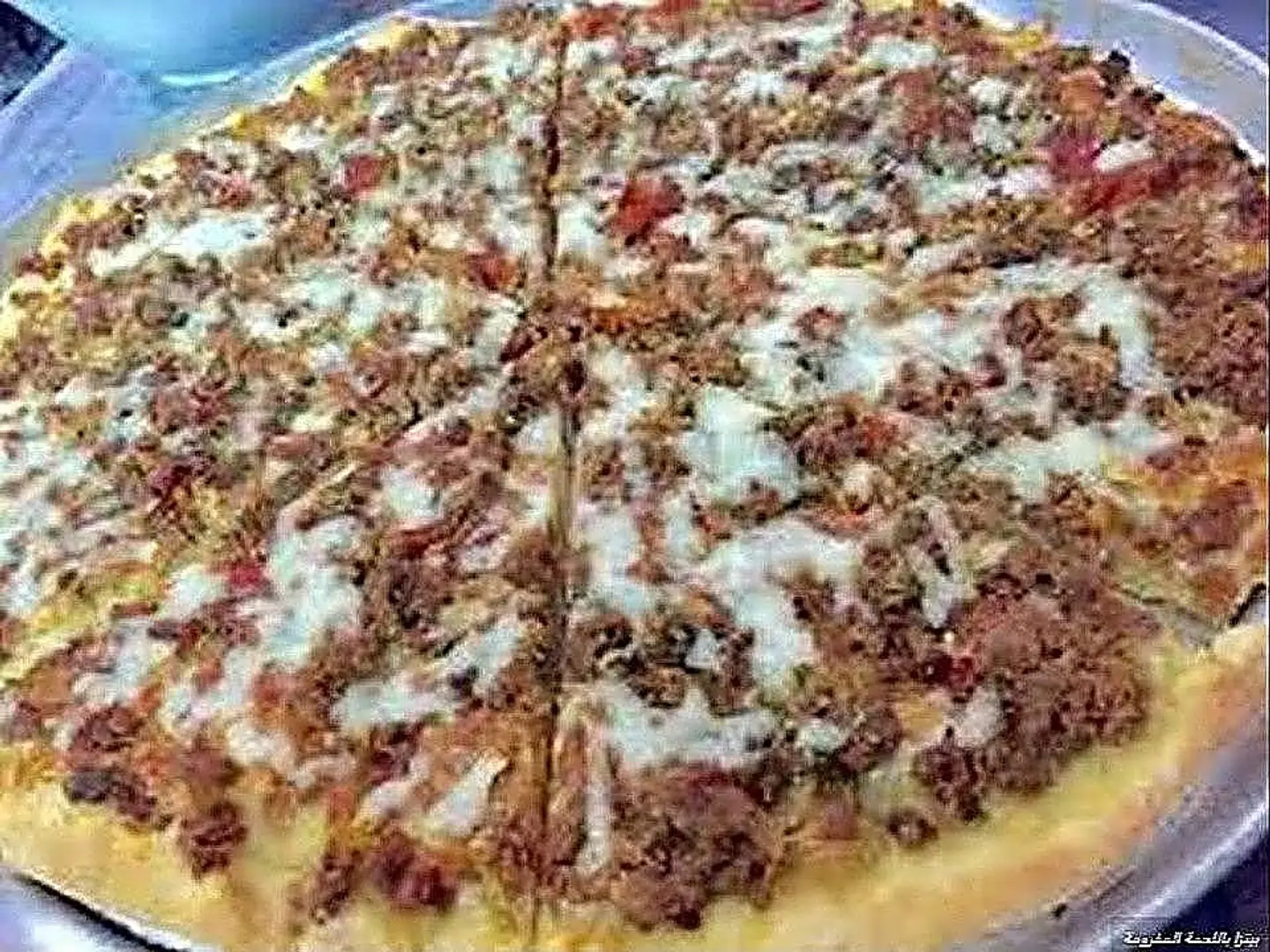 Minced Meat Pizza