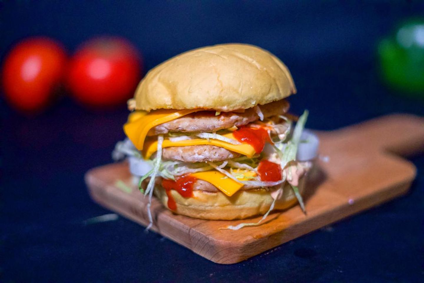 Single Chicken Burger
