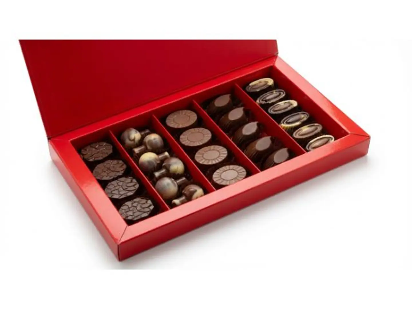 Small Open Chocolate Boxes