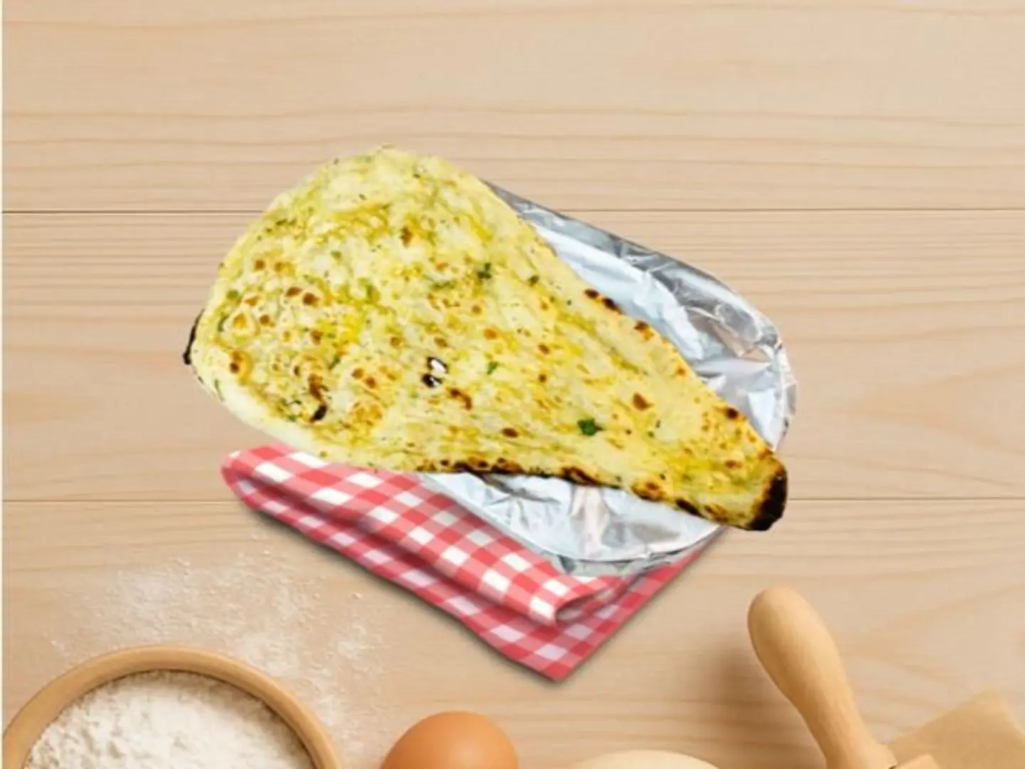 نان مع الثوم