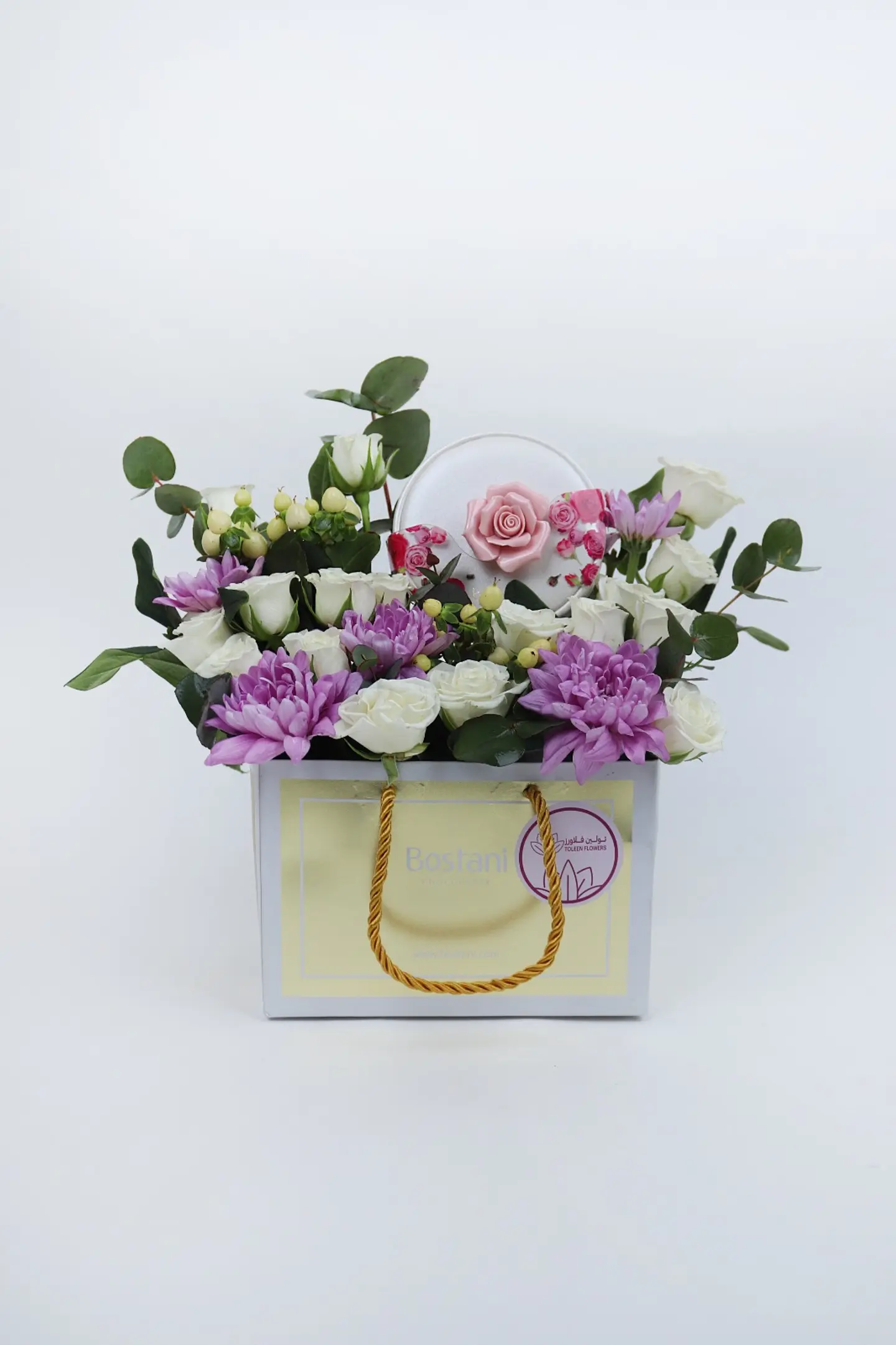 ورد الرقه + شوكلاته بستاني