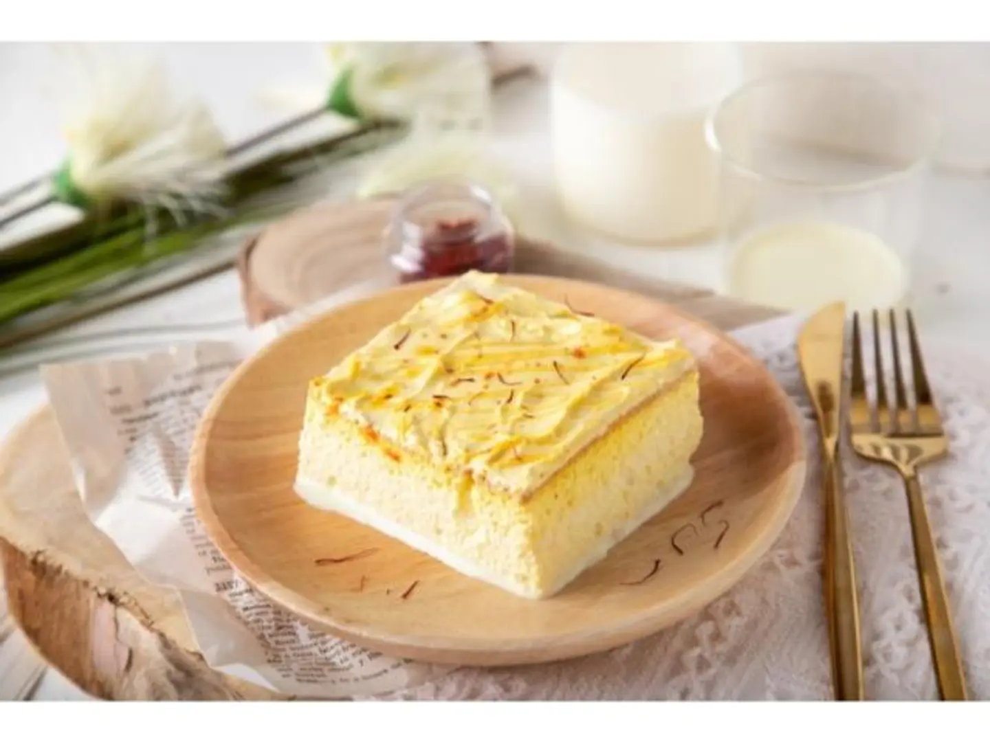 Saffron Cheesecake