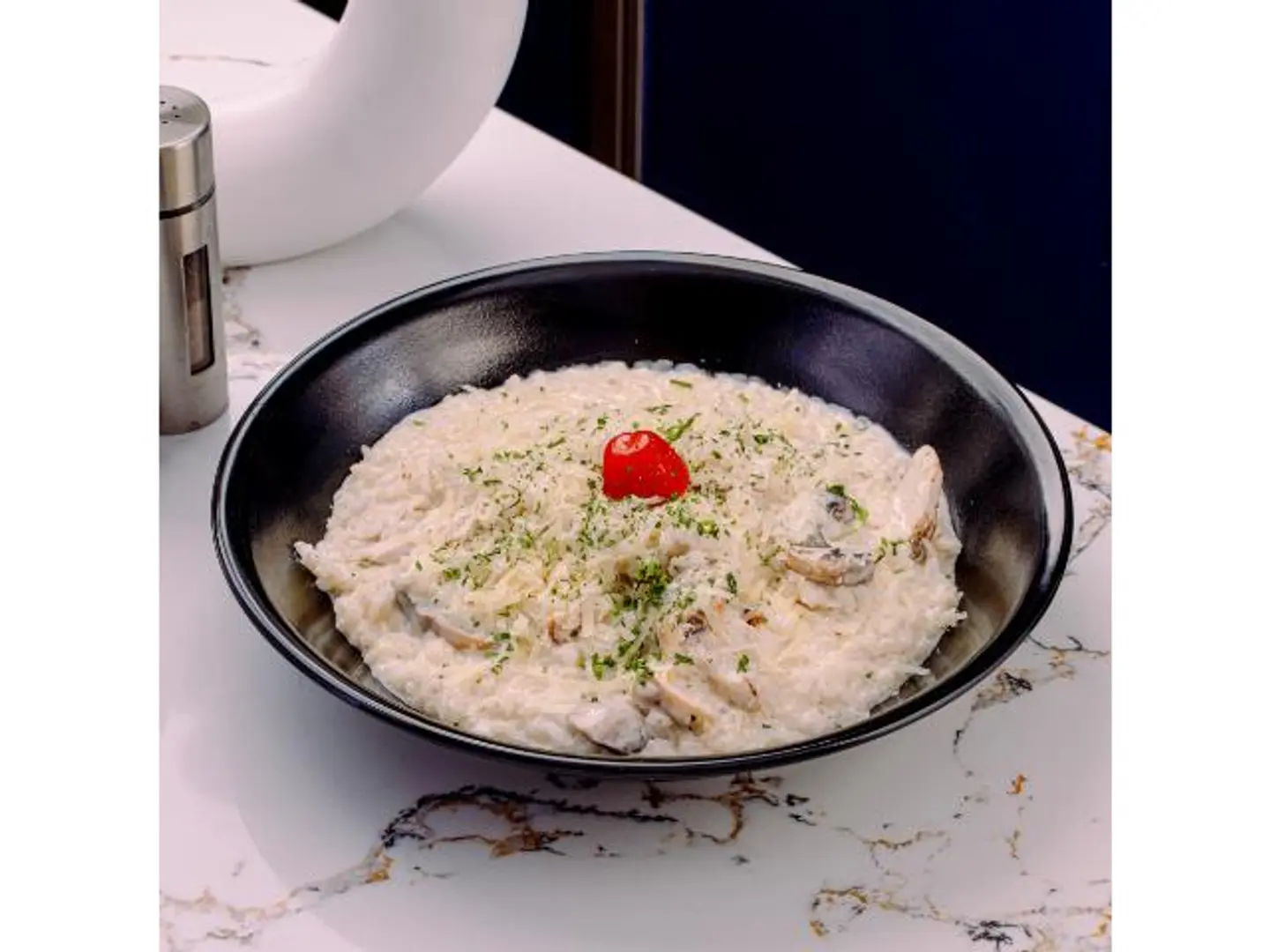 ريزوتو مشروم بالدجاج