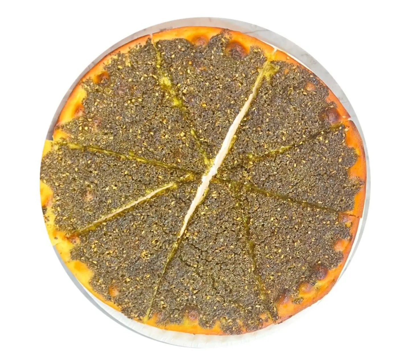 فطيرة لبنة و زعتر