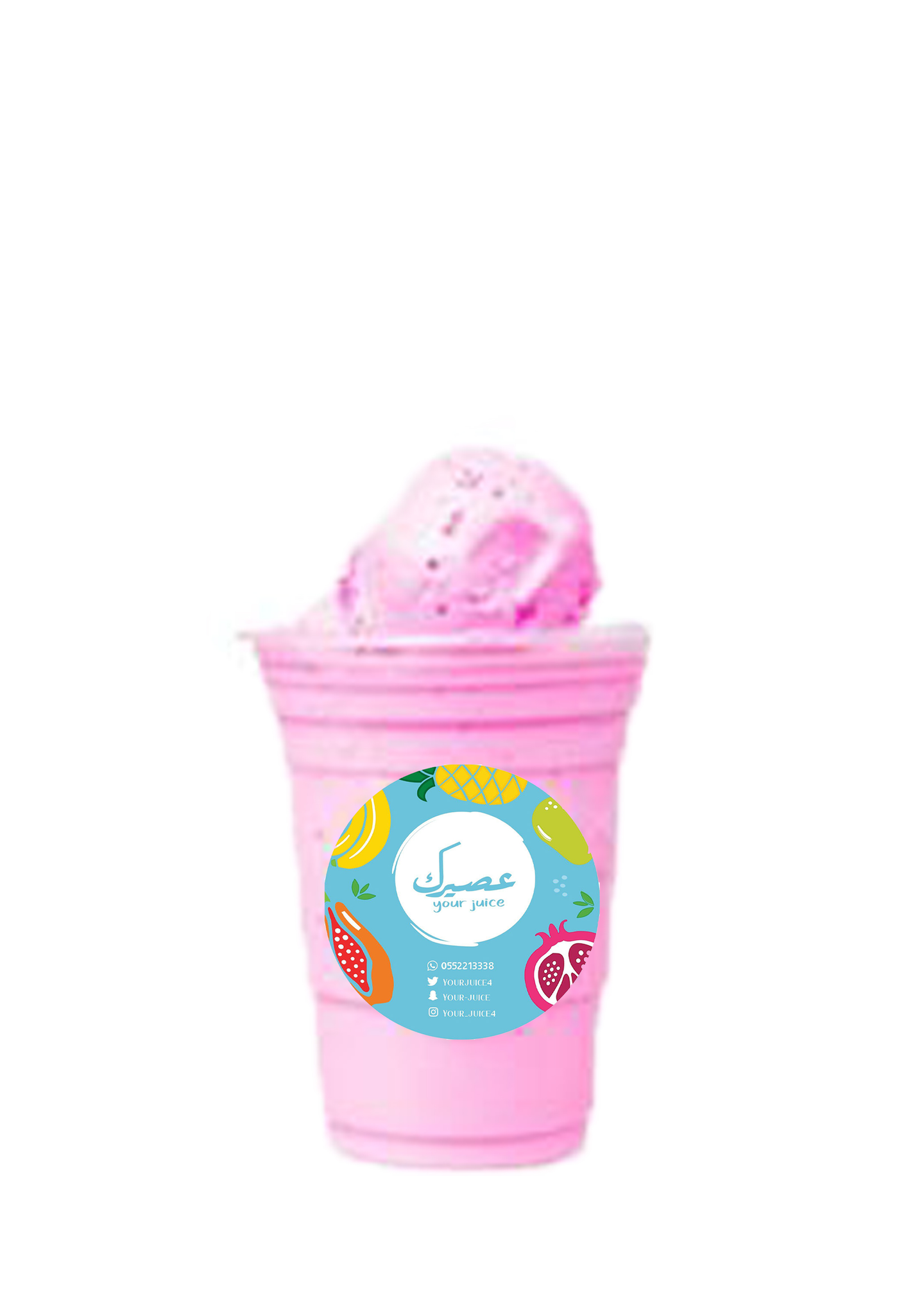Strawberry Milkshake - Medium