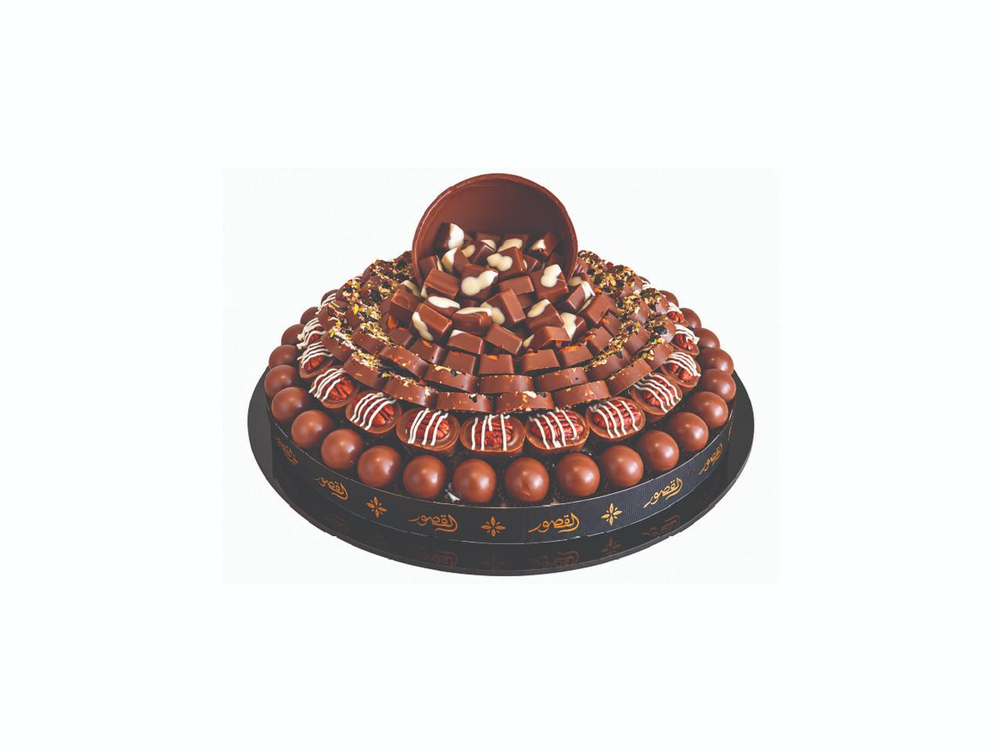 Unwrapped Chocolate Tray Acrylic