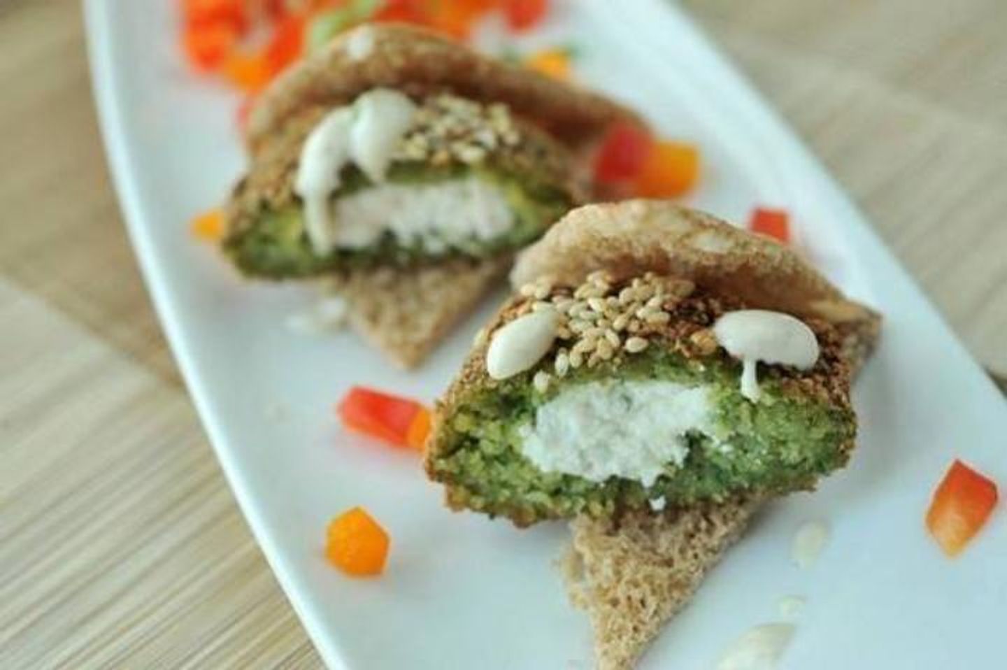 Falafel Cheese Sandwich