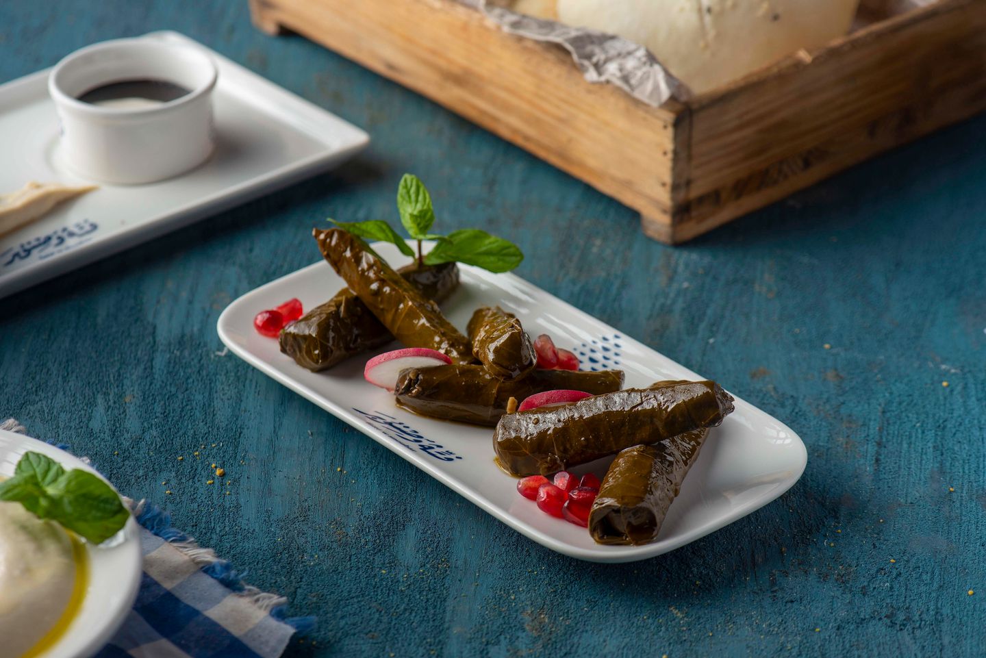 Grape Leaves With Oil
