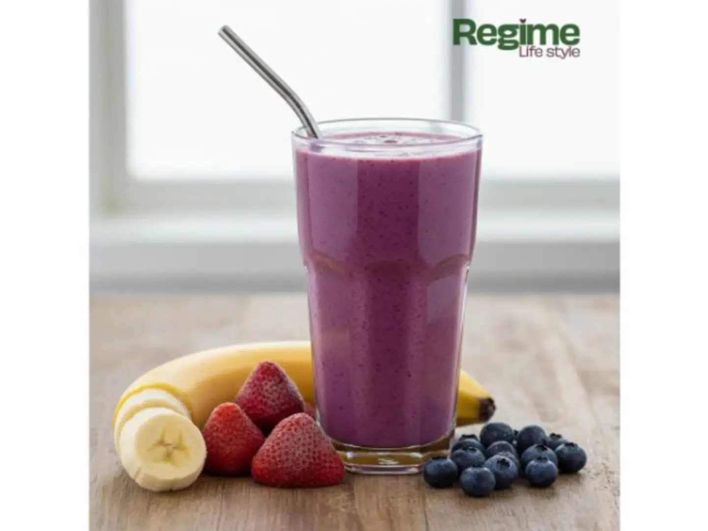 Banana And Berry Smoothie