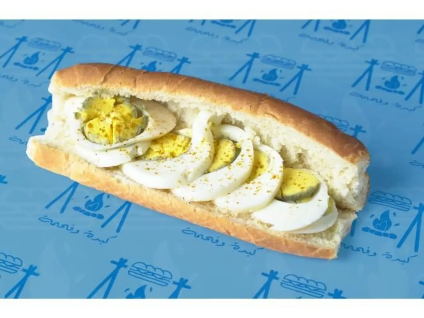 صامولي بيض مسلوق