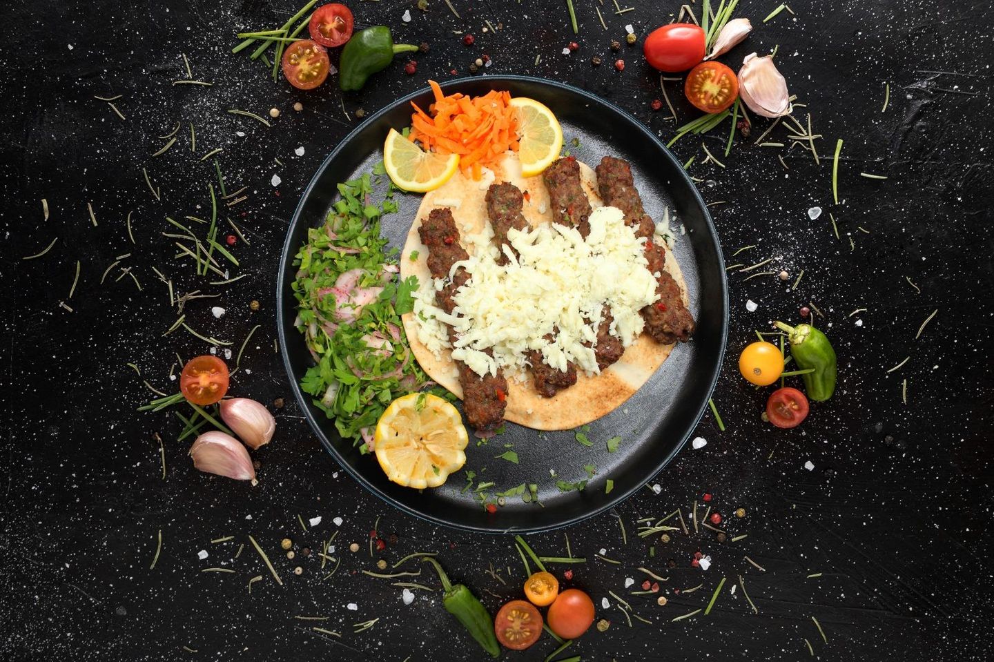 Meat Kabab For One Person