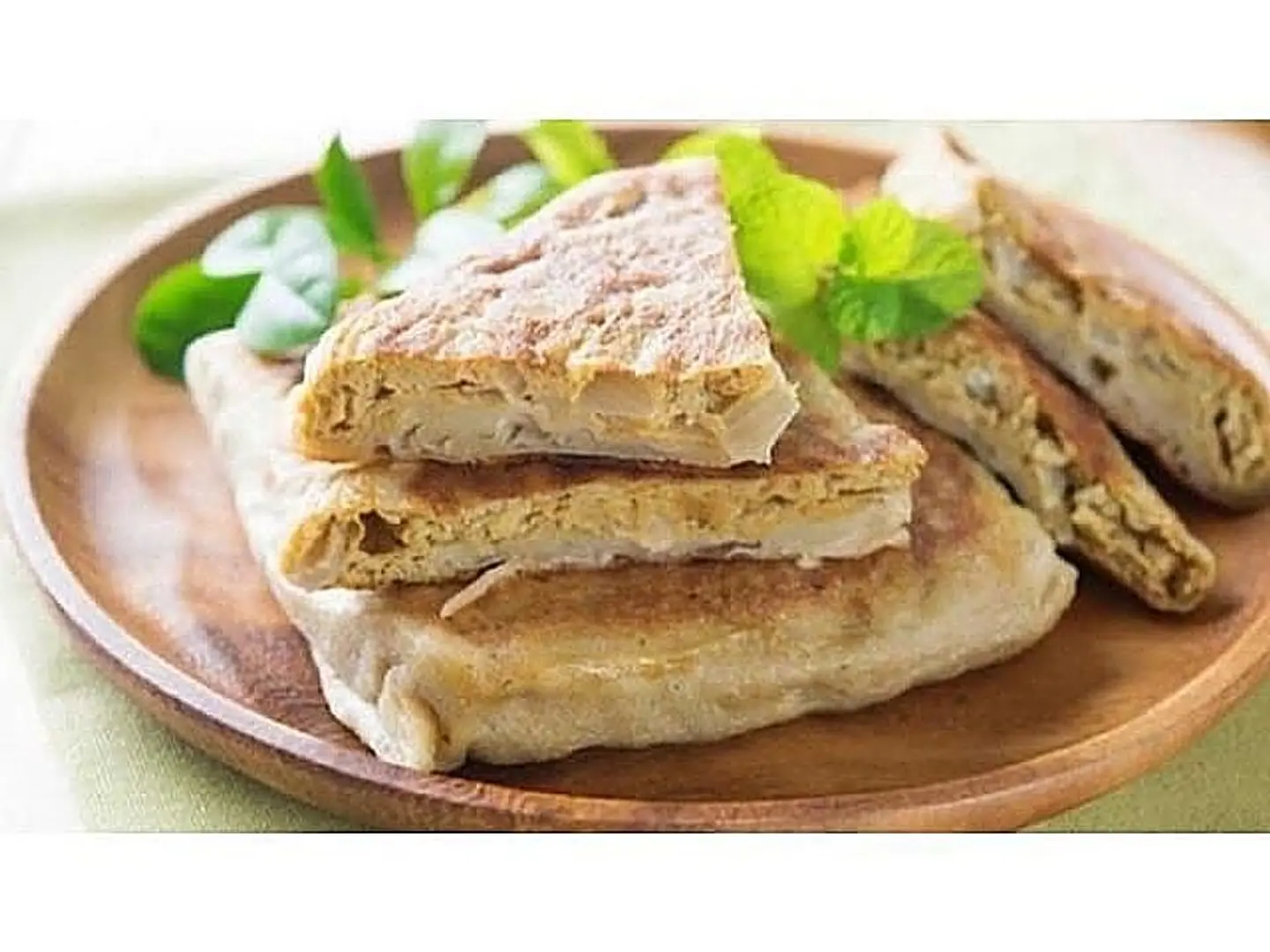 Salty Mutabbak With Chicken
