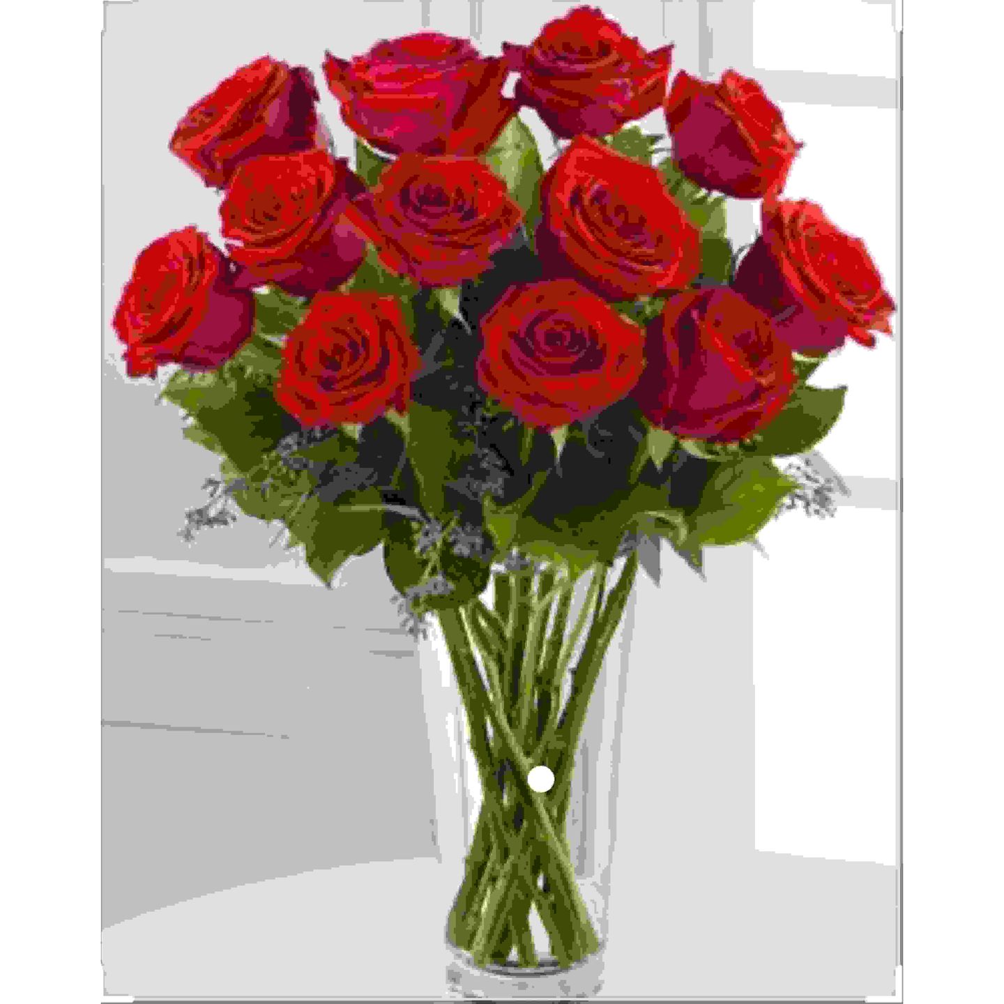 Red Vase