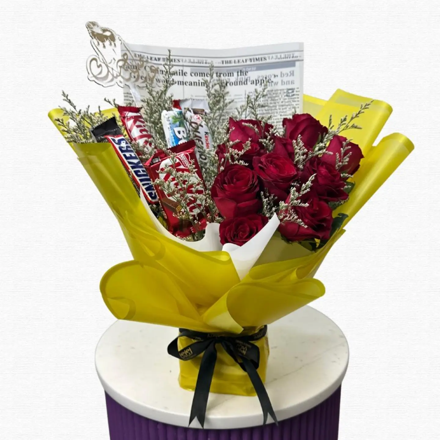 Bouquet Of Flower And Sweetness Gathering