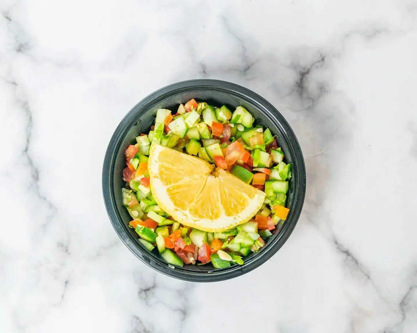 سلطة خضار مشكلة