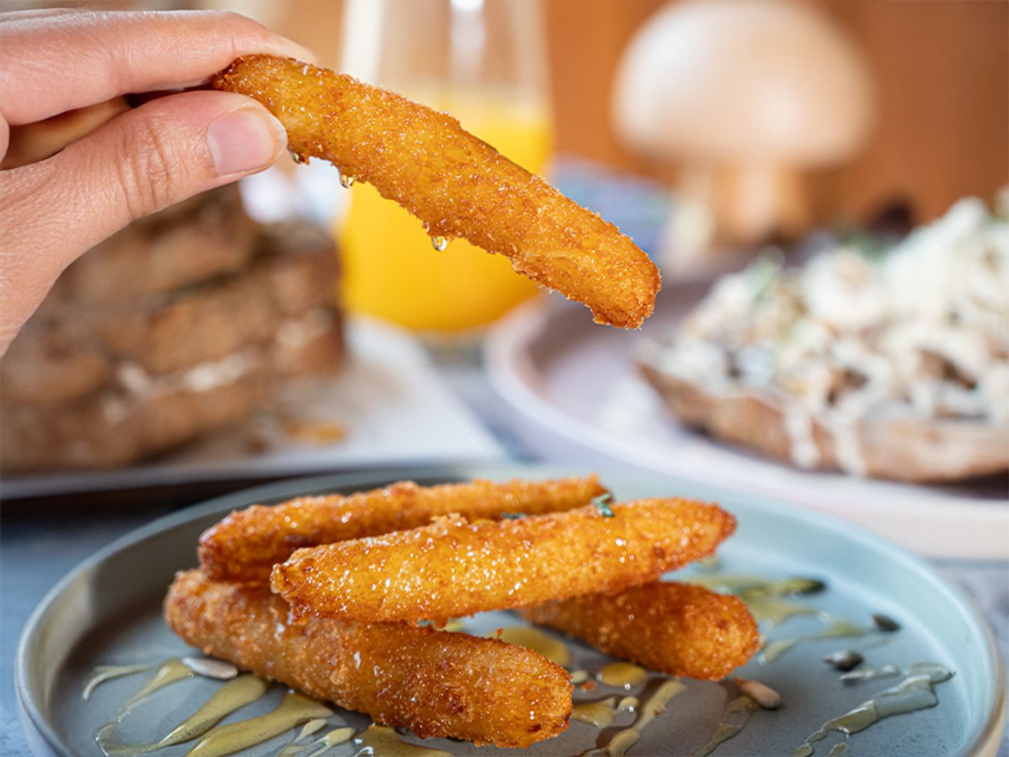 Forest Glow Hallomi And Honey Fries