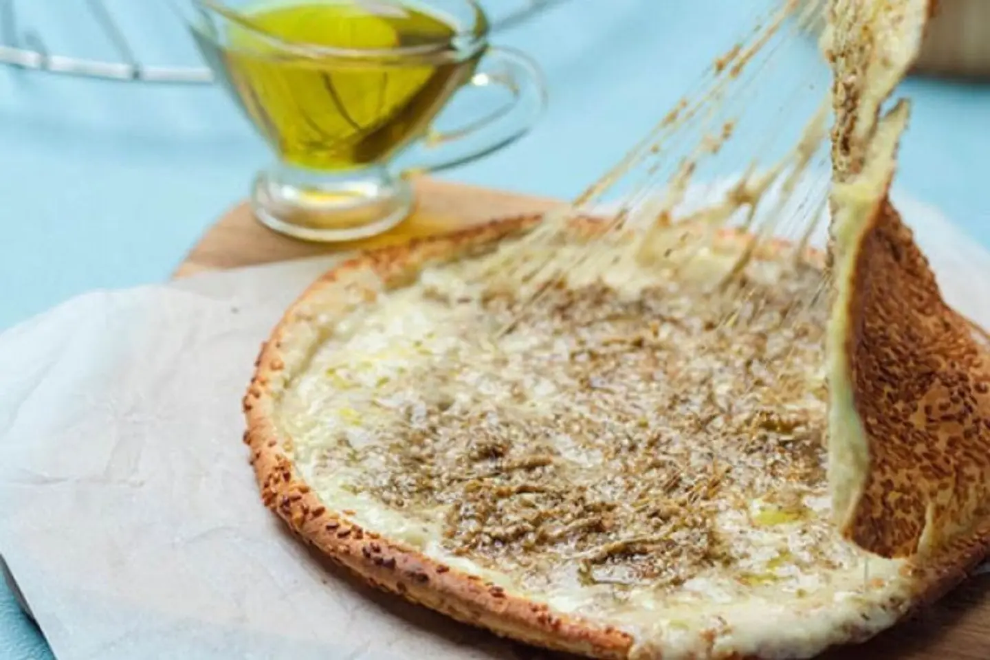 كعكة جبنة قشقوان