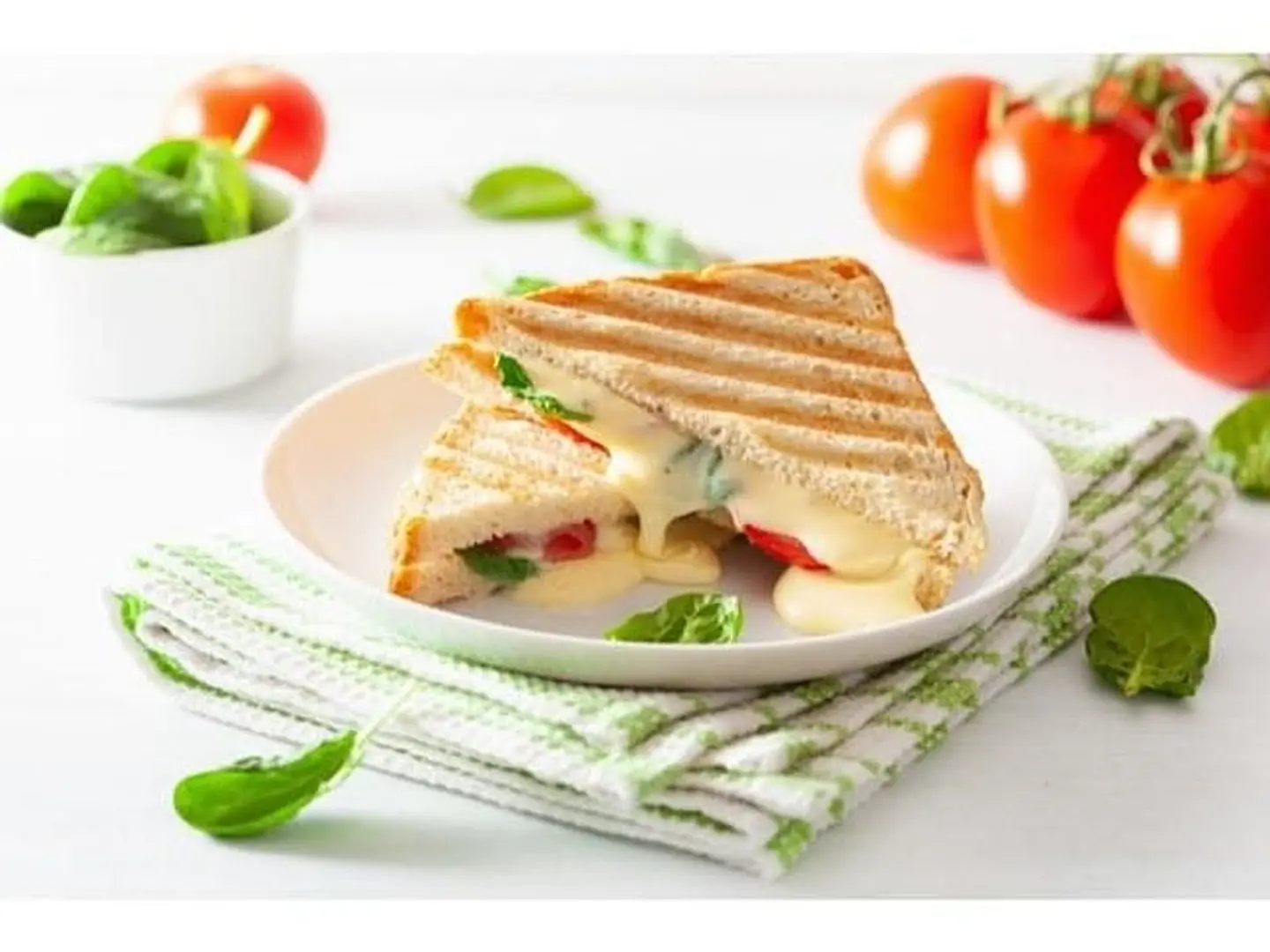 Melted Cheese With Tomato