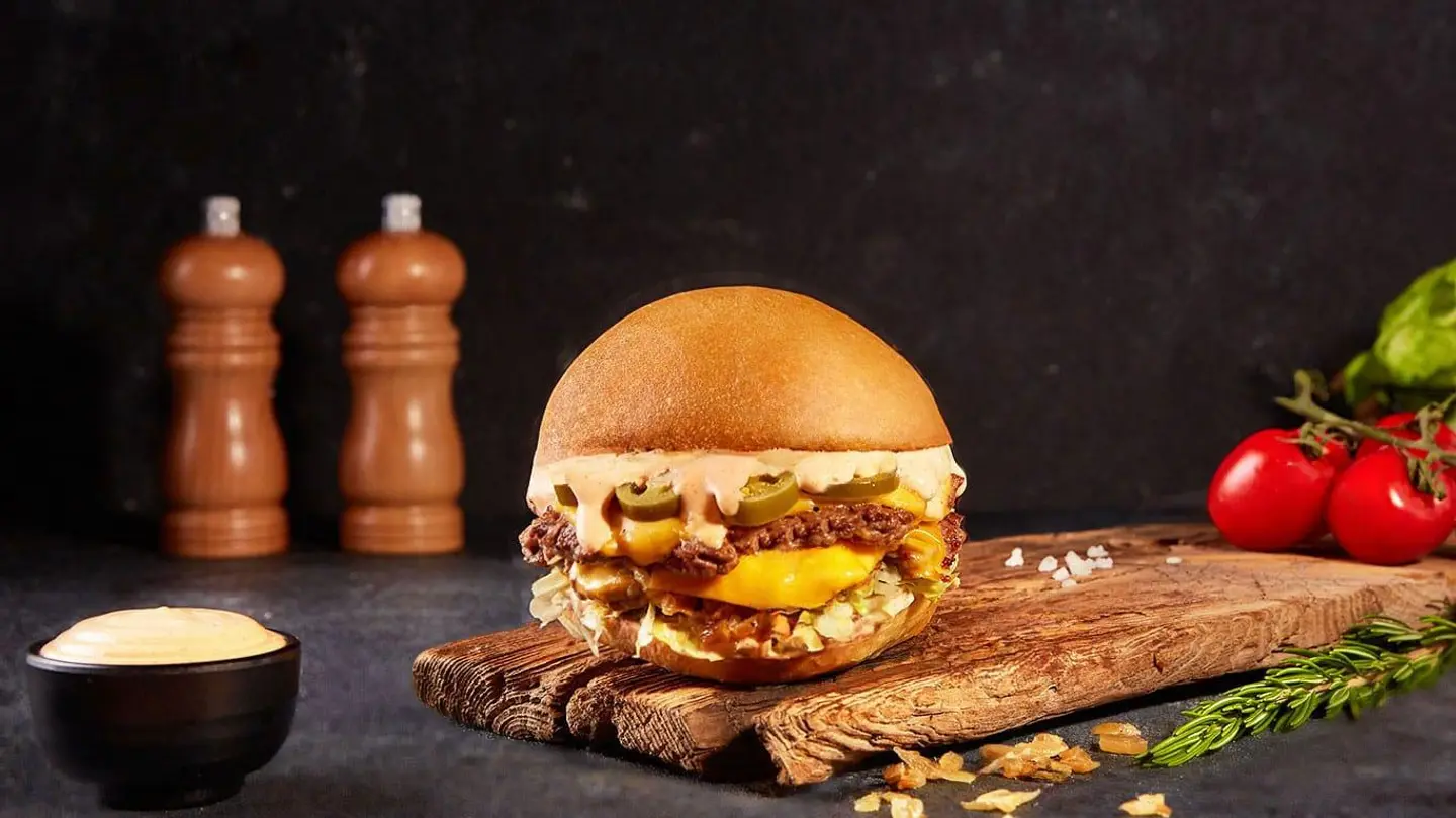 Crazy Beef Burger Double