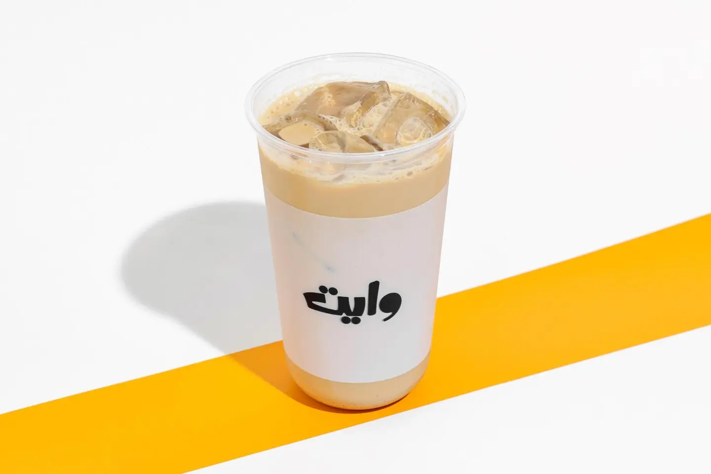 لاتيه بارد حجم وسط