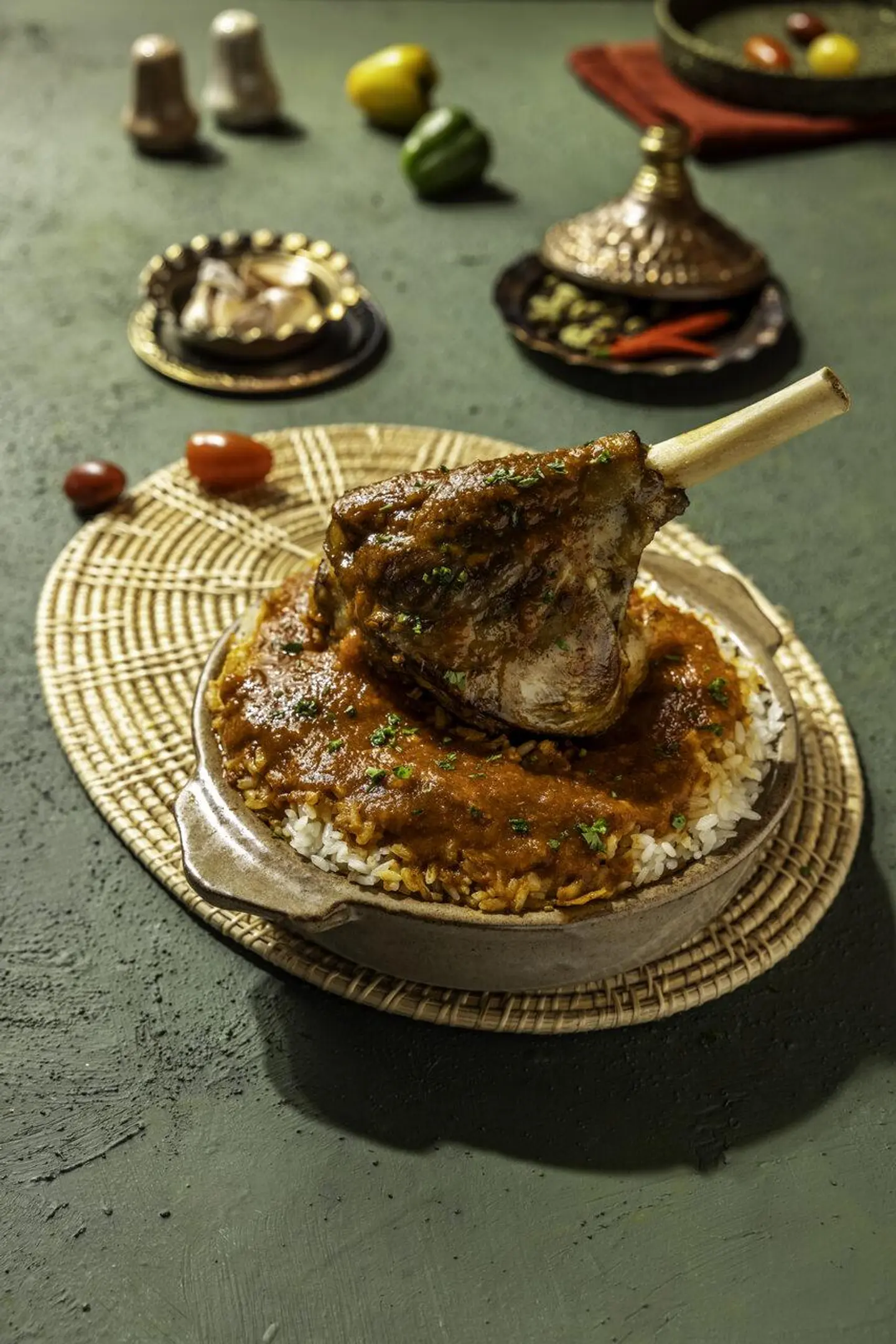 Abou El Sid's Fettah Served With Bone Or Boneless Or Veal