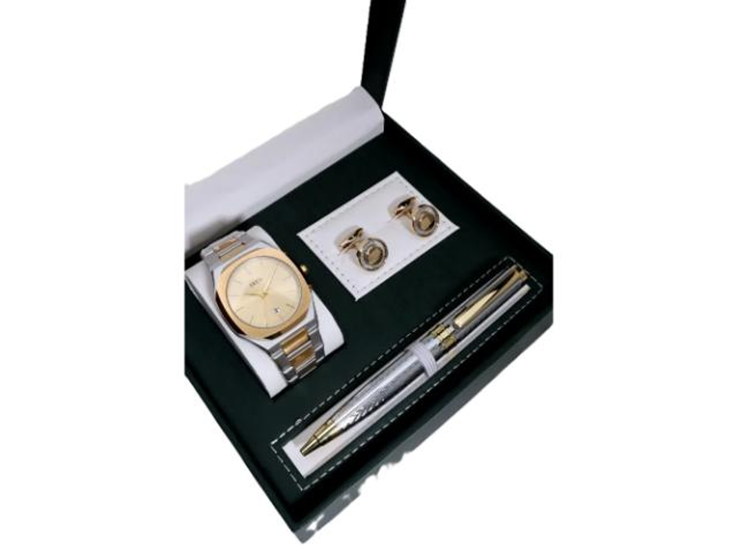 طقم ساعة رجالي فاخر 10