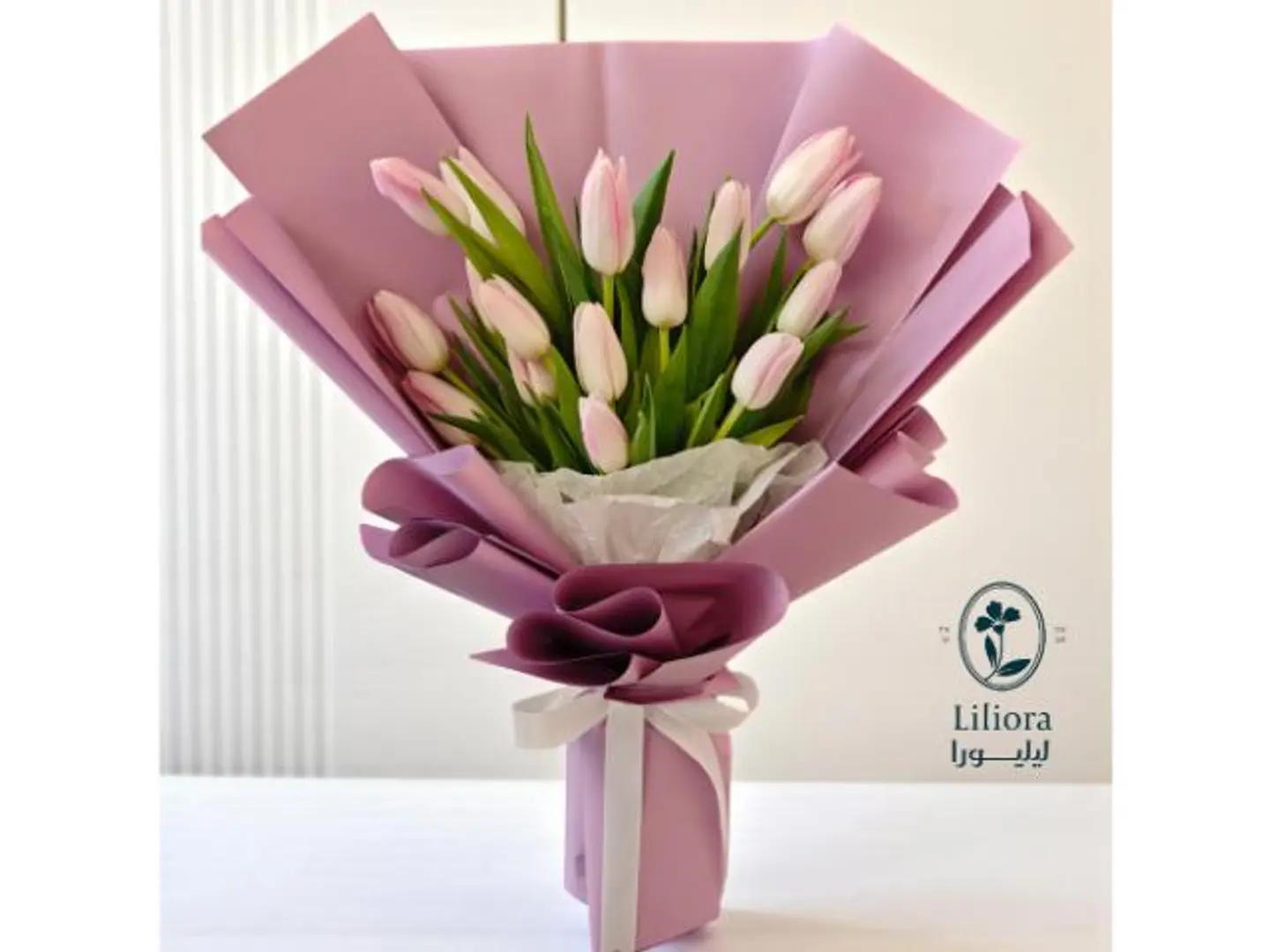 باقة ورد بنك توليب