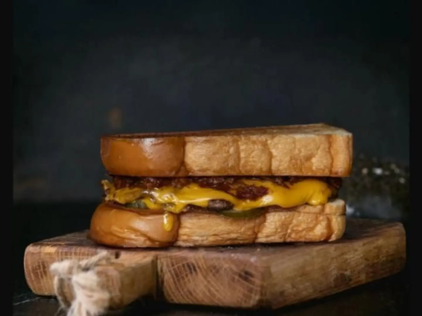 Chopped & Burger Sandwich