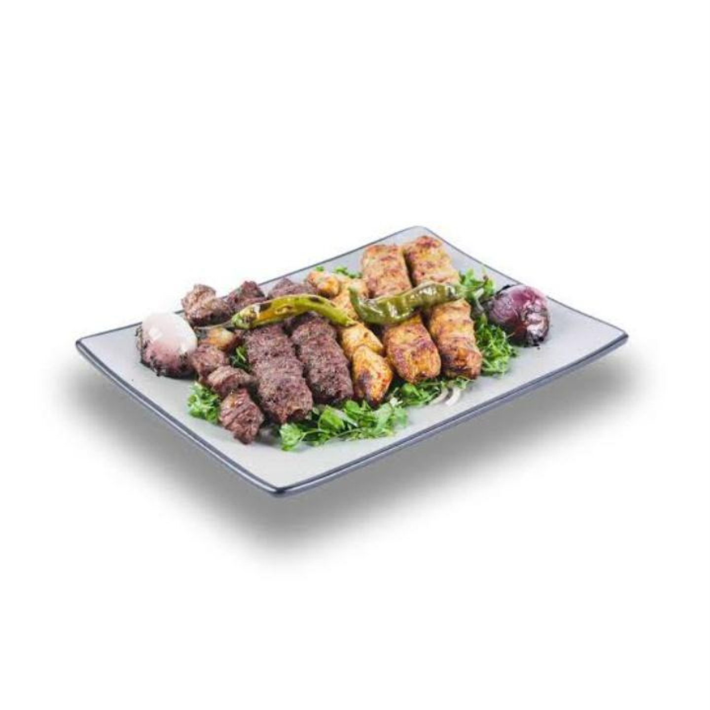 Half Kg Al Fan Al Bawadi Mixed Asian Grill With Bread And Salads
