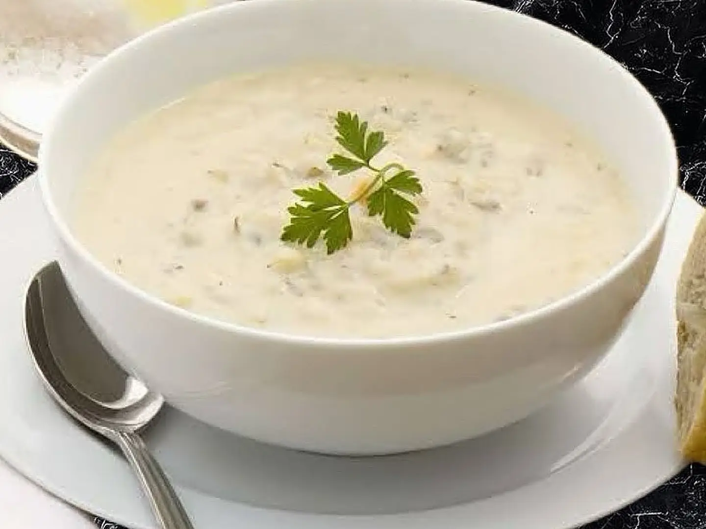 شوربة كريمة الدجاج