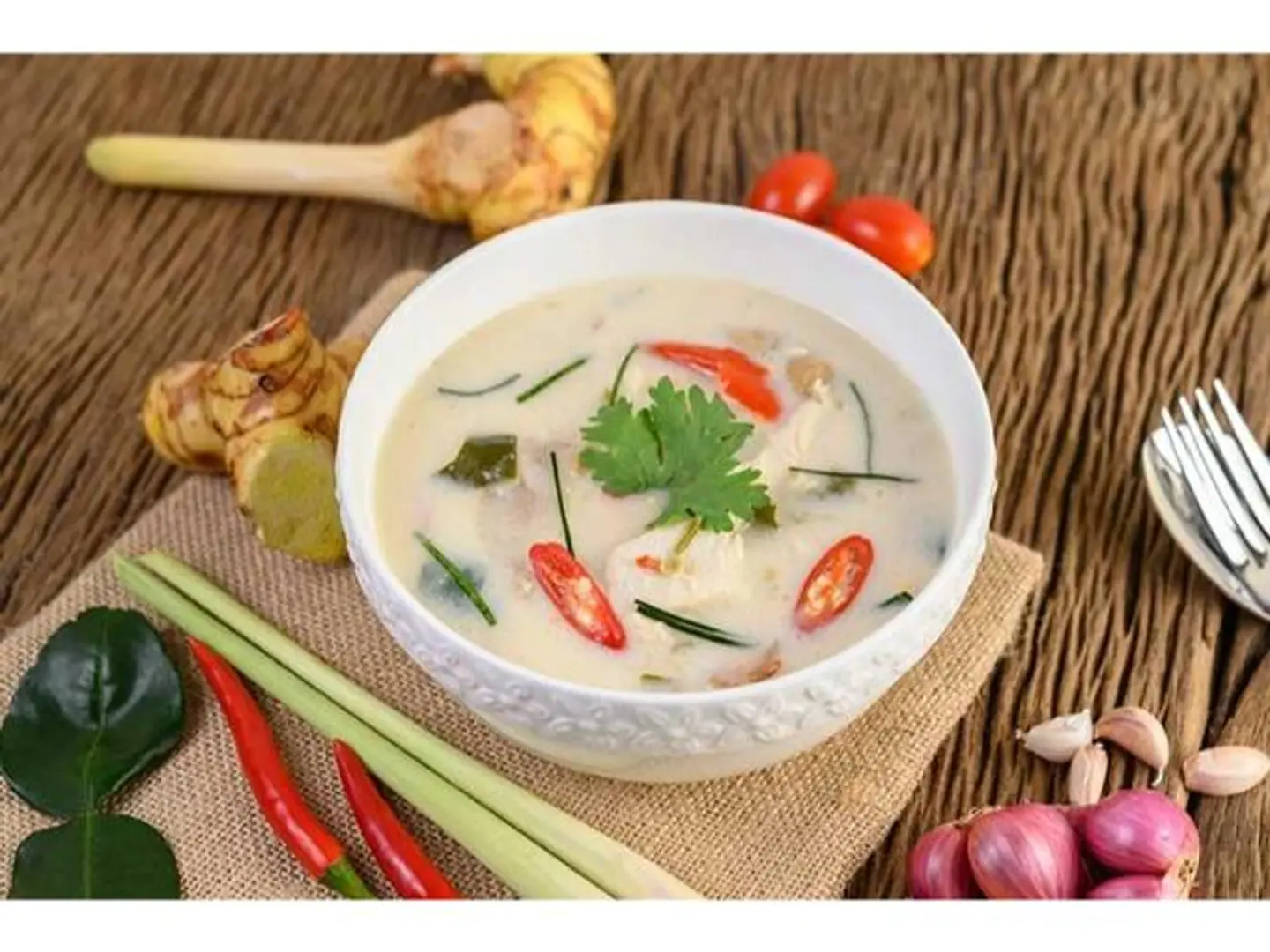 شوربة تايلندية خاصه