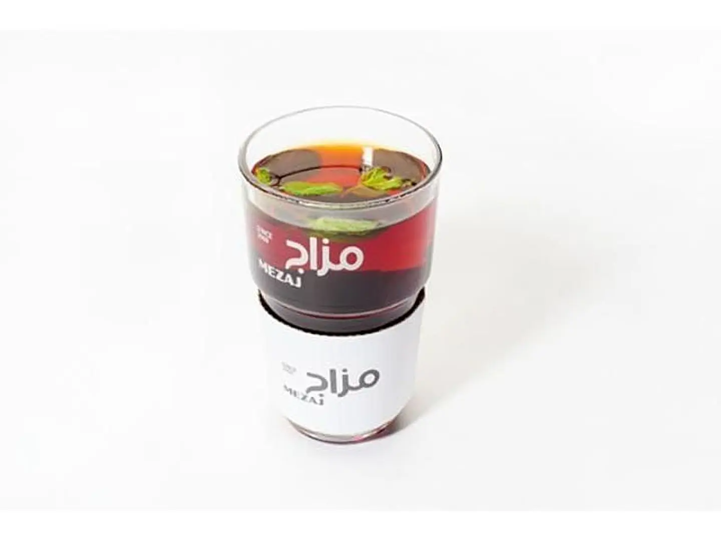 Loose Tea In A Glass.