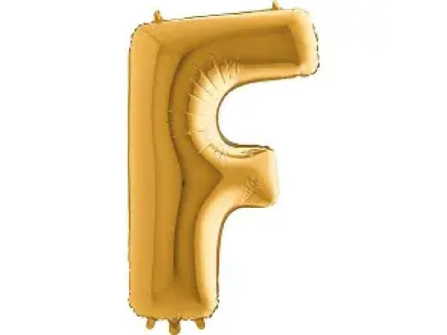 Gold Letter Balloon F