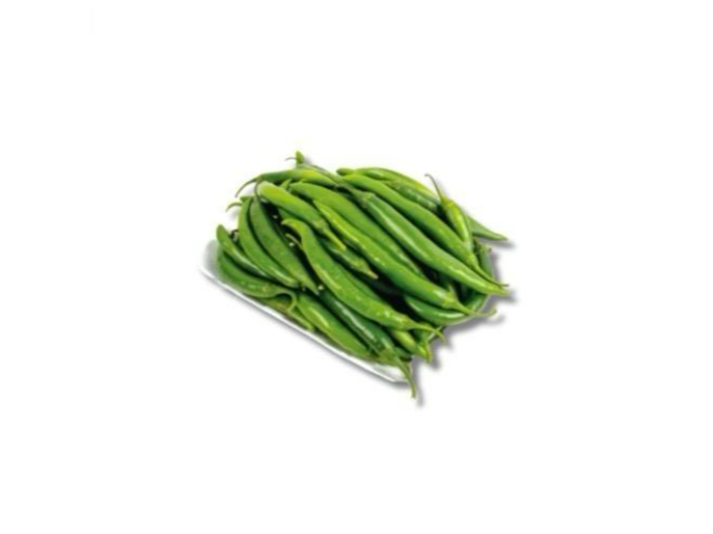 Green Hot Pepper Plate