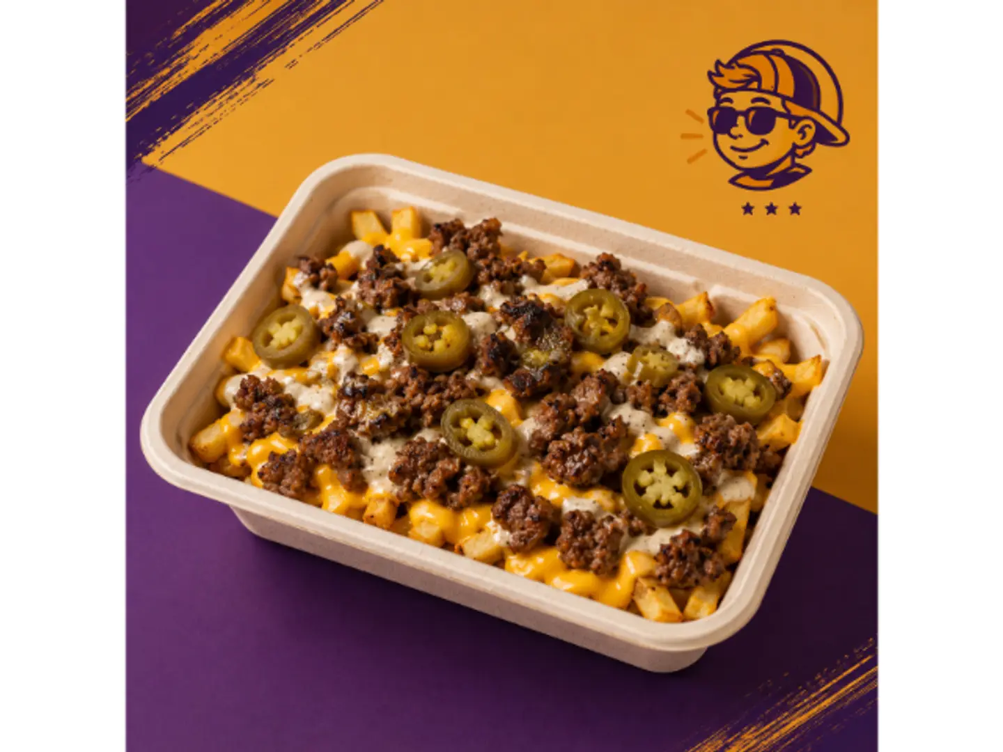 Beef Fries With Sauces